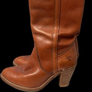 Vintage 1980s Frye Boots (7114) - Size 8.5